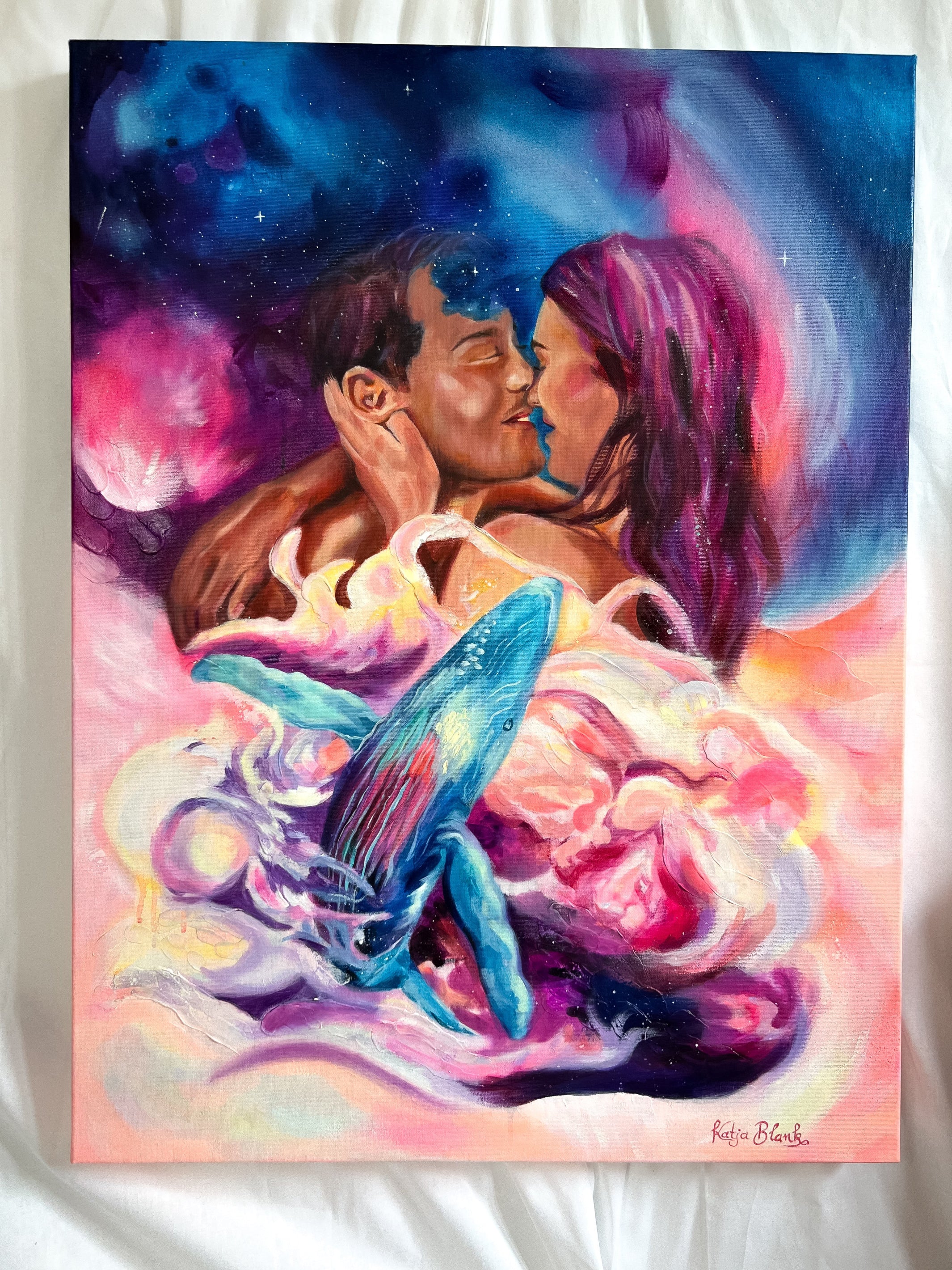 “Drowning in you" 60x80cm Ölgemälde