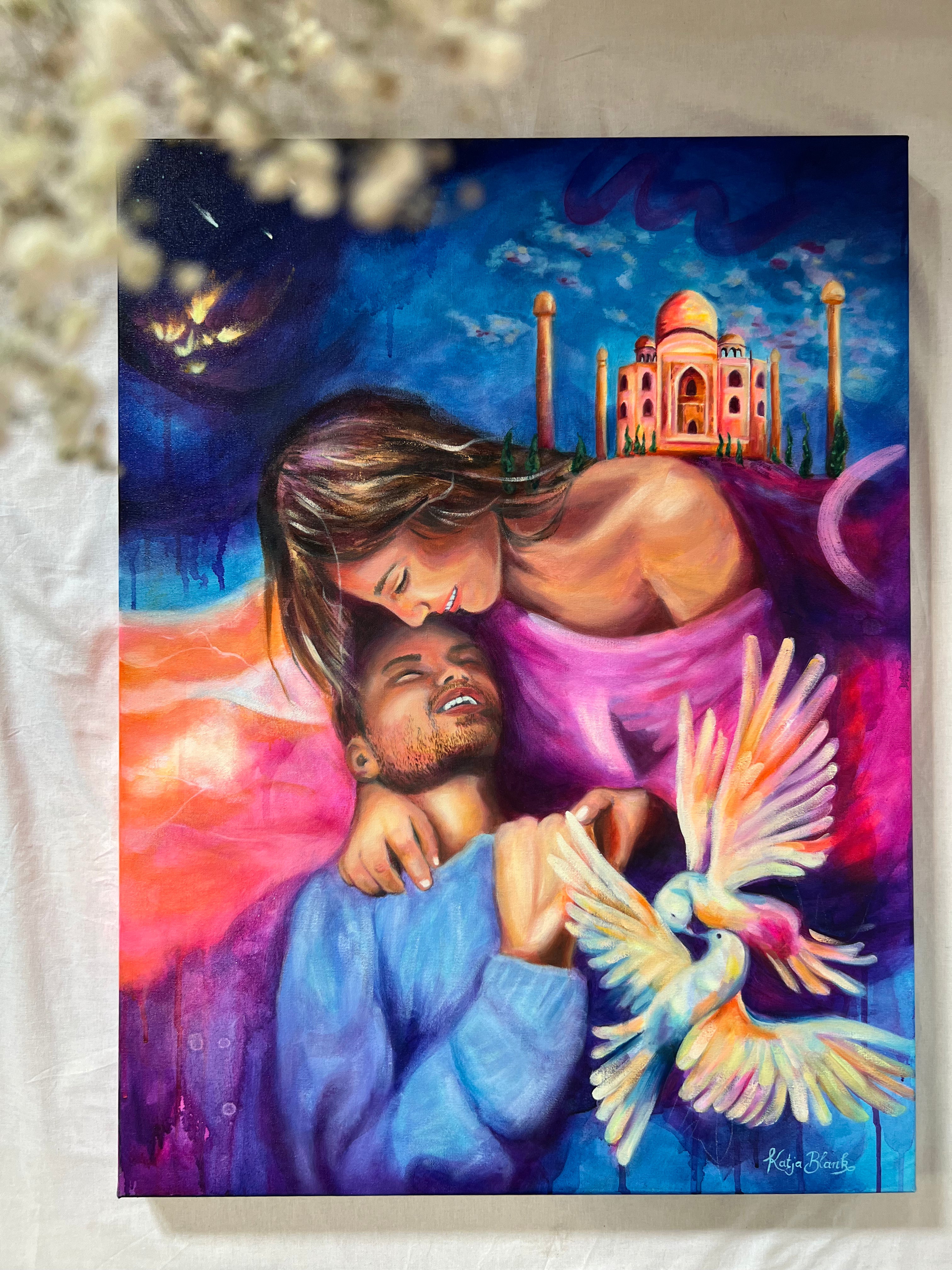 "Enchanted" 60x80cm Ölgemälde