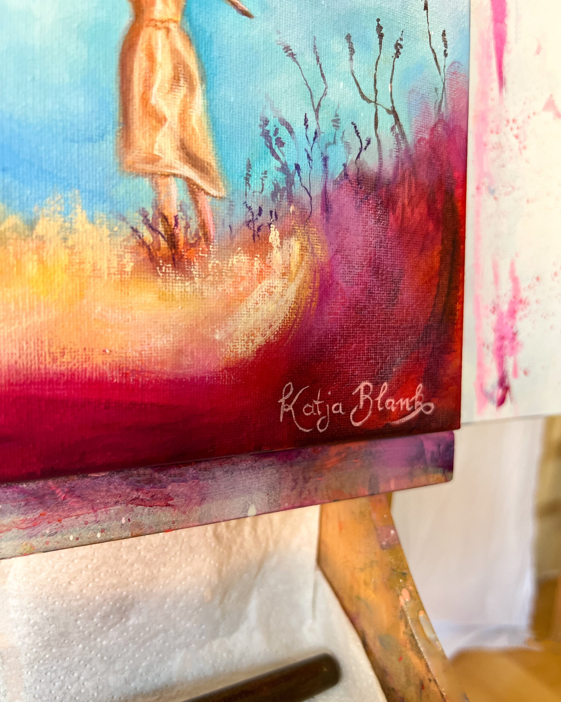 "Glorious in it´s Light" 50x70cm Ölgemälde