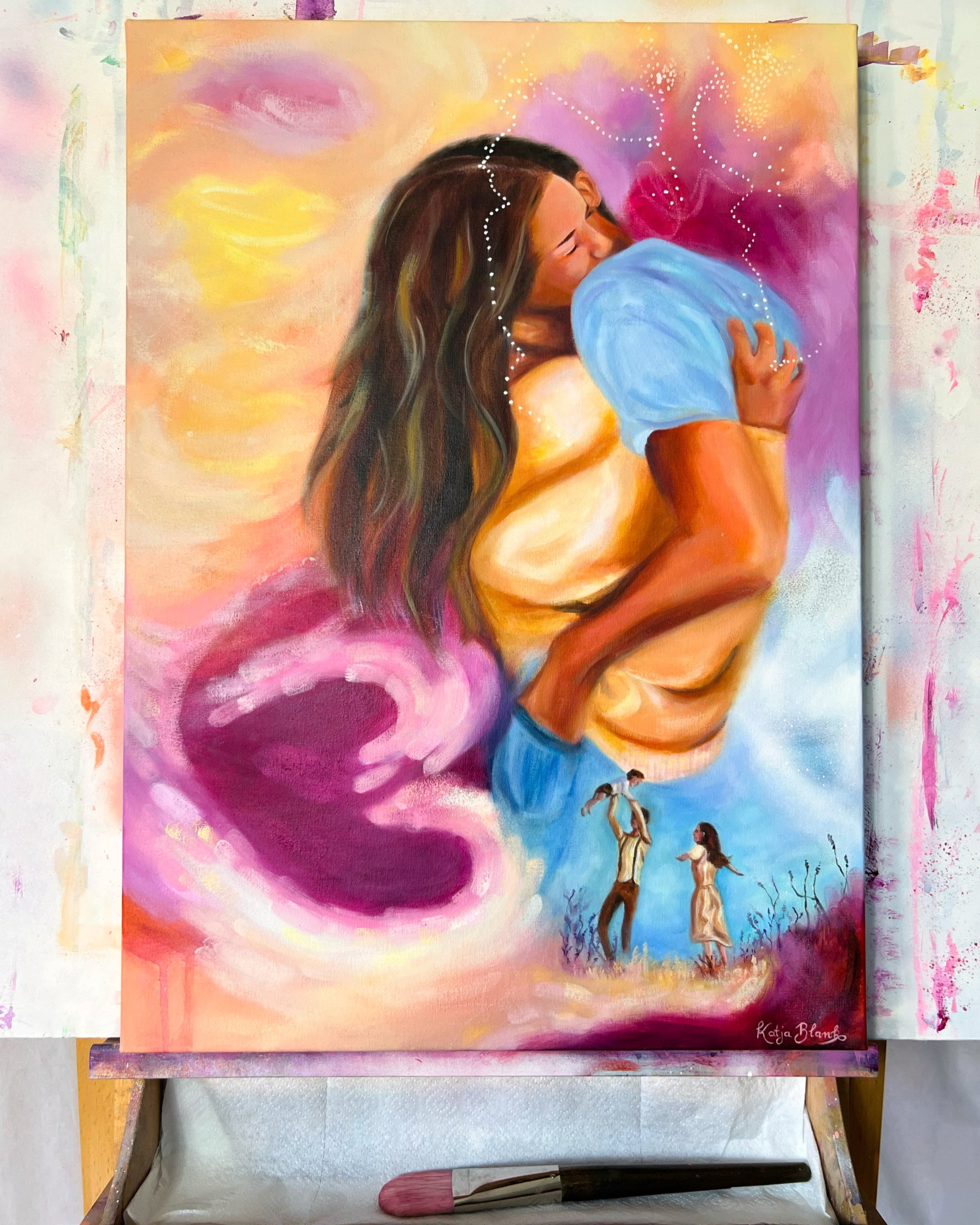 "Glorious in it´s Light" 50x70cm Ölgemälde