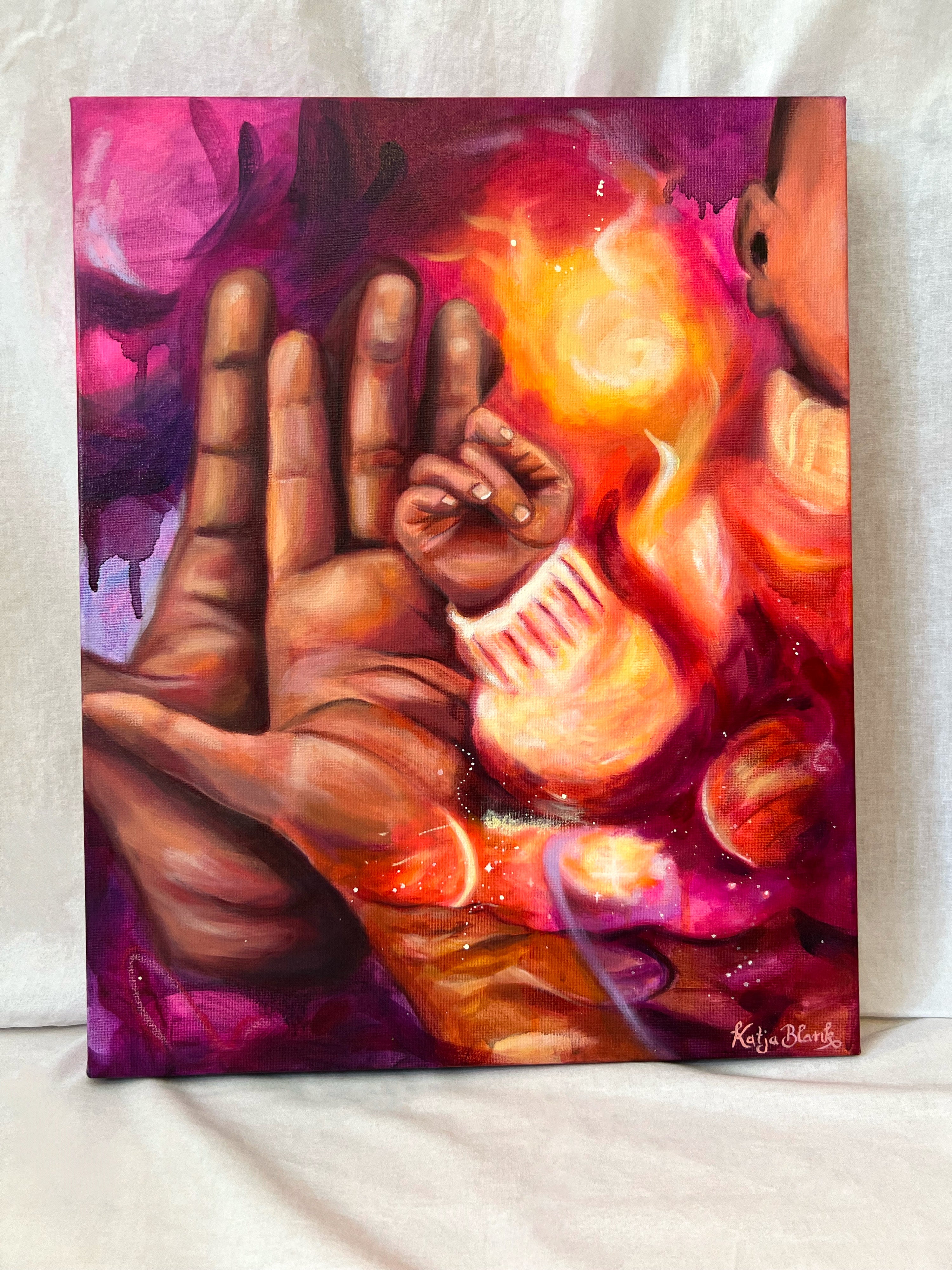 "Miracle of Life" 40x50cm Ölgemälde