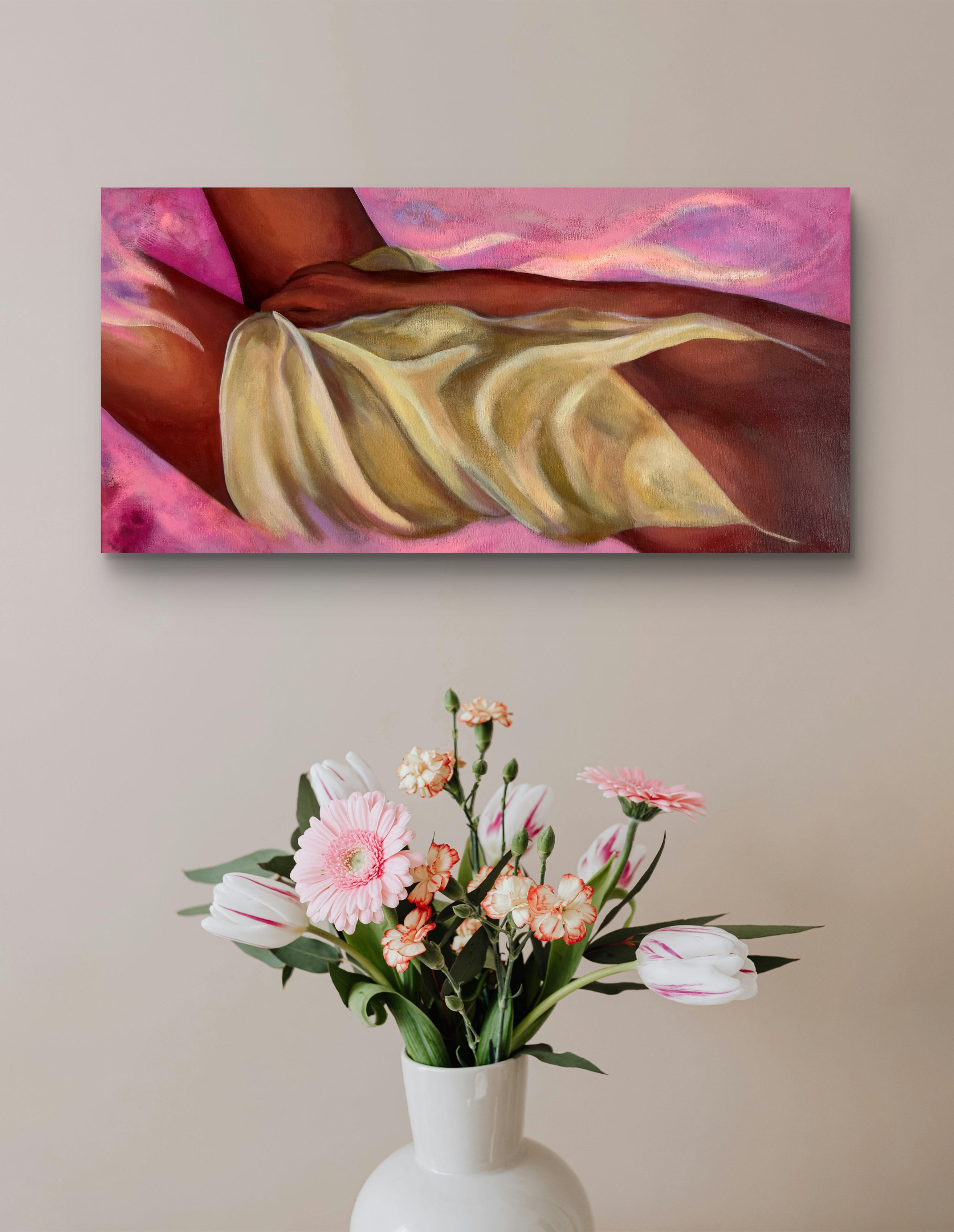 "Untamed" 40x80cm Originalgemälde