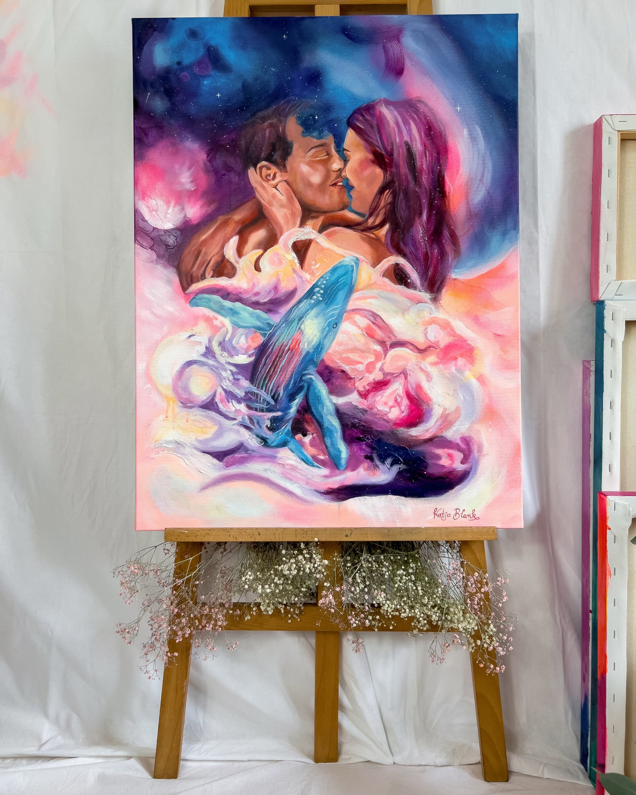 “Drowning in you" 60x80cm Ölgemälde