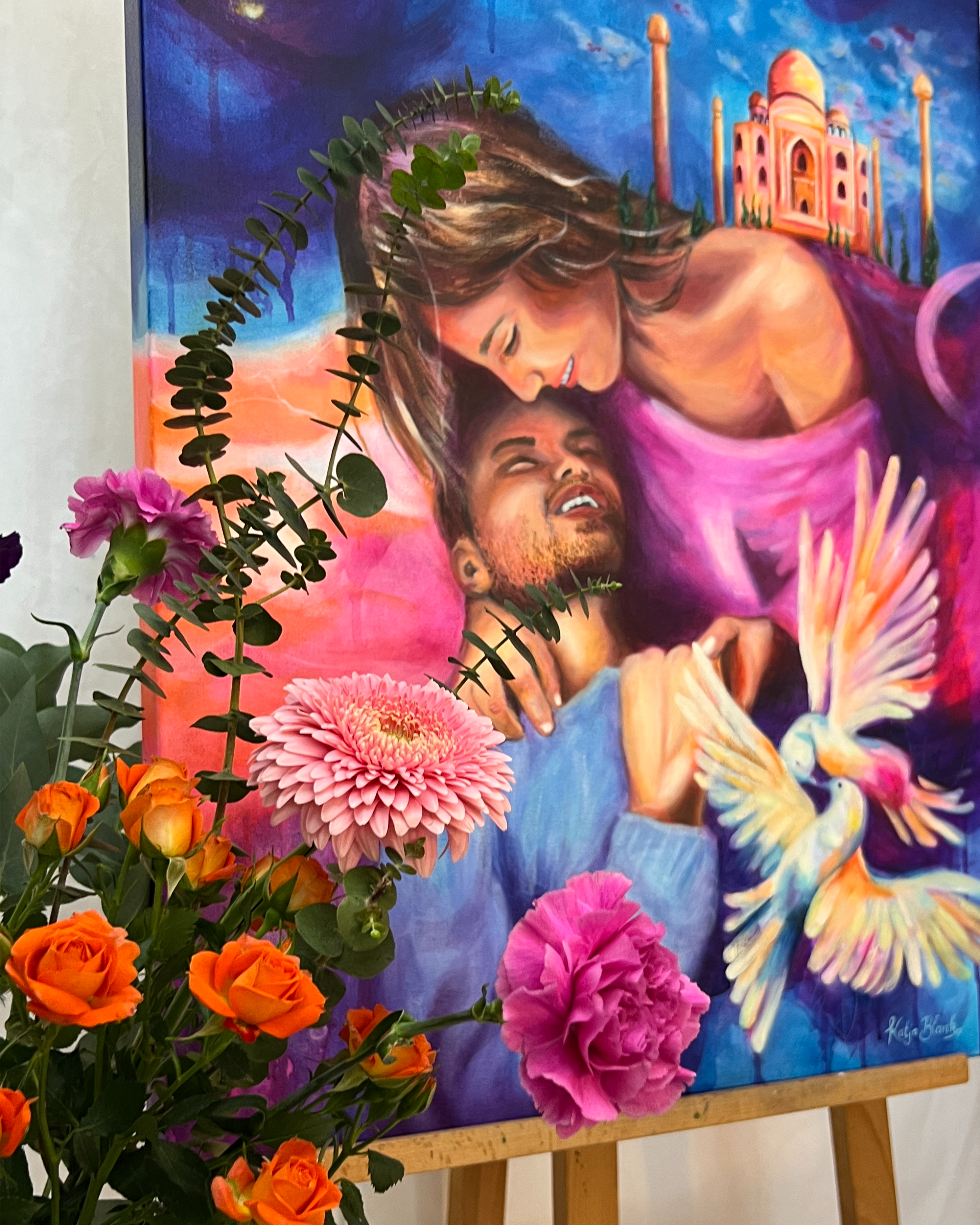 "Enchanted" 60x80cm Ölgemälde
