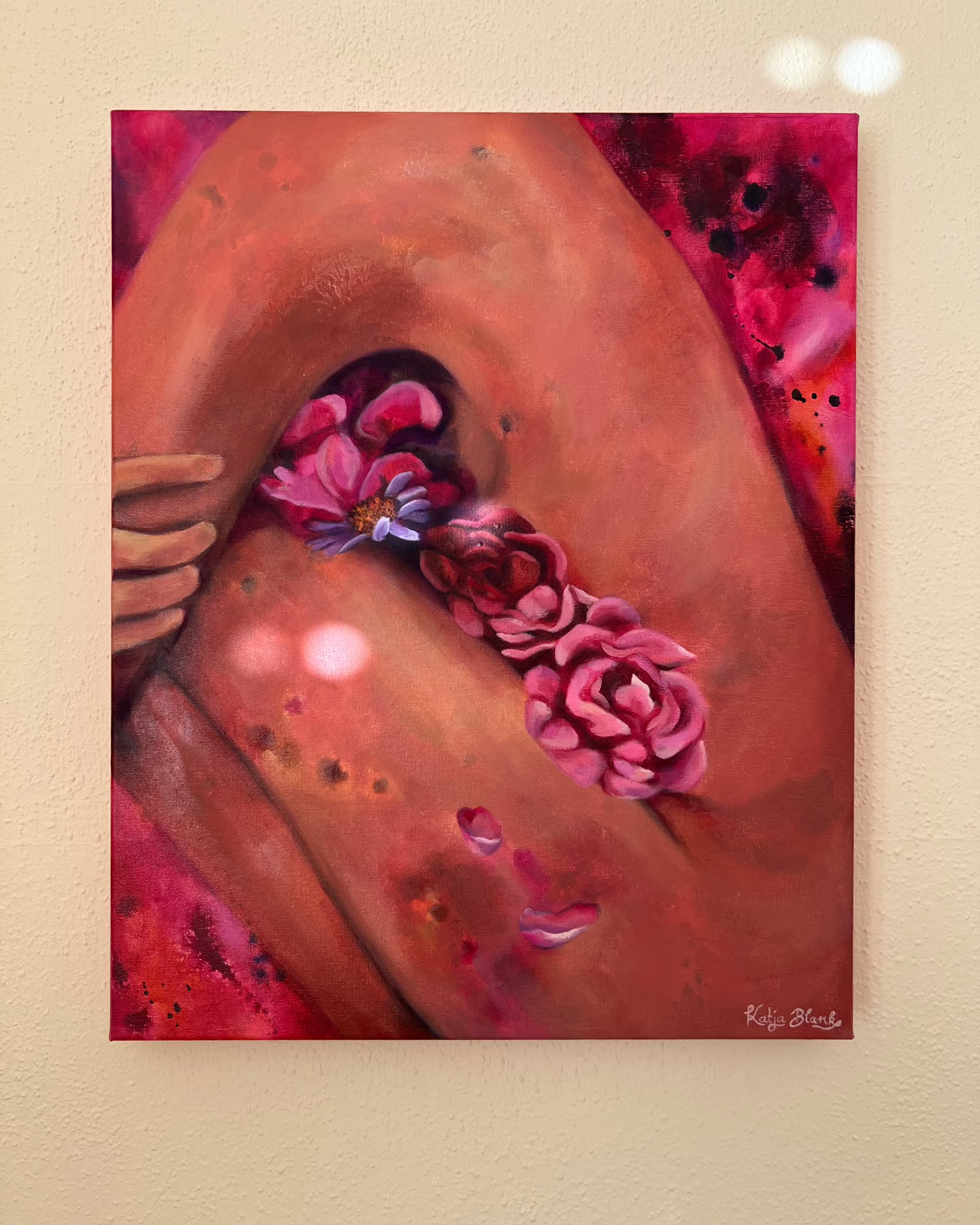 "Vulnerable" 40x50cm Ölgemälde